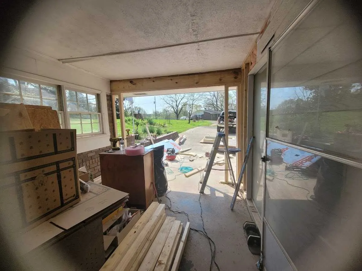 Air movers and dehumidifier for Water Mitigation Services in Clemson University